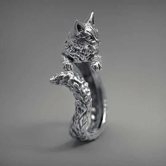 Silver Wildcat Ring – SOPHIA'S JEWELS